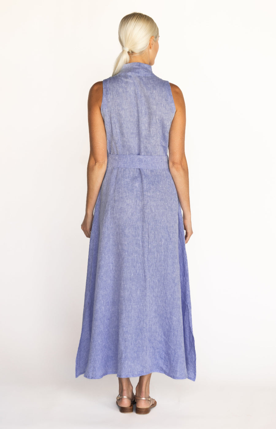 FABI LINEN LONG DRESS